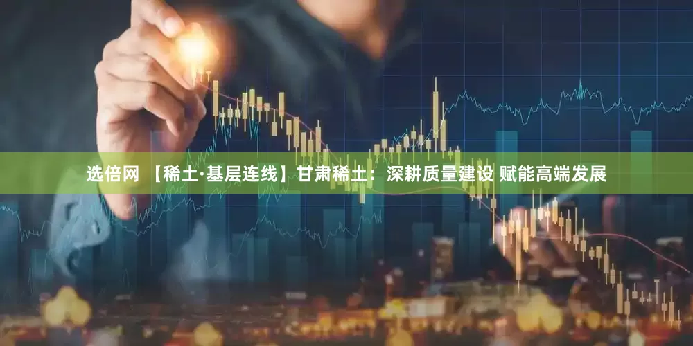 选倍网 【稀土·基层连线】甘肃稀土：深耕质量建设 赋能高端发展